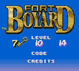 Fort Boyard screenshot 5 for GameBoy Color